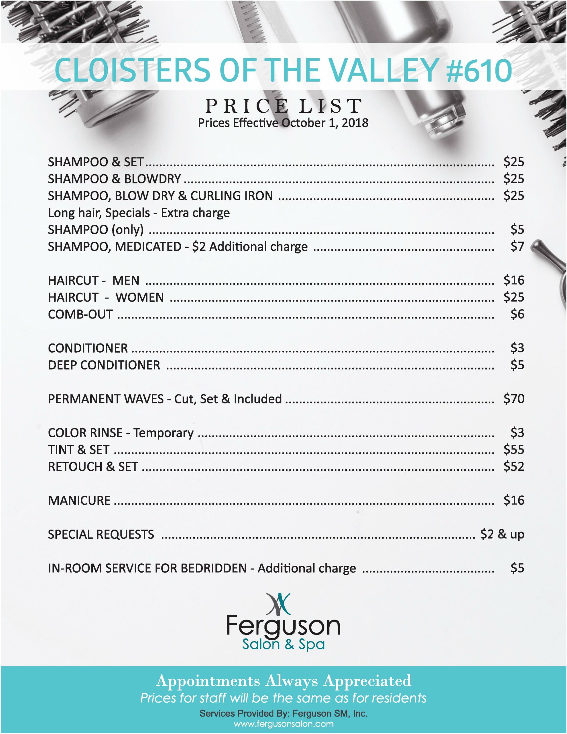 CLOISTERS_Salon_Prices_page